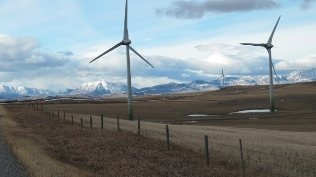 Projet de parc éolien de Castle Rock Ridge, Pincher Creek, Alberta