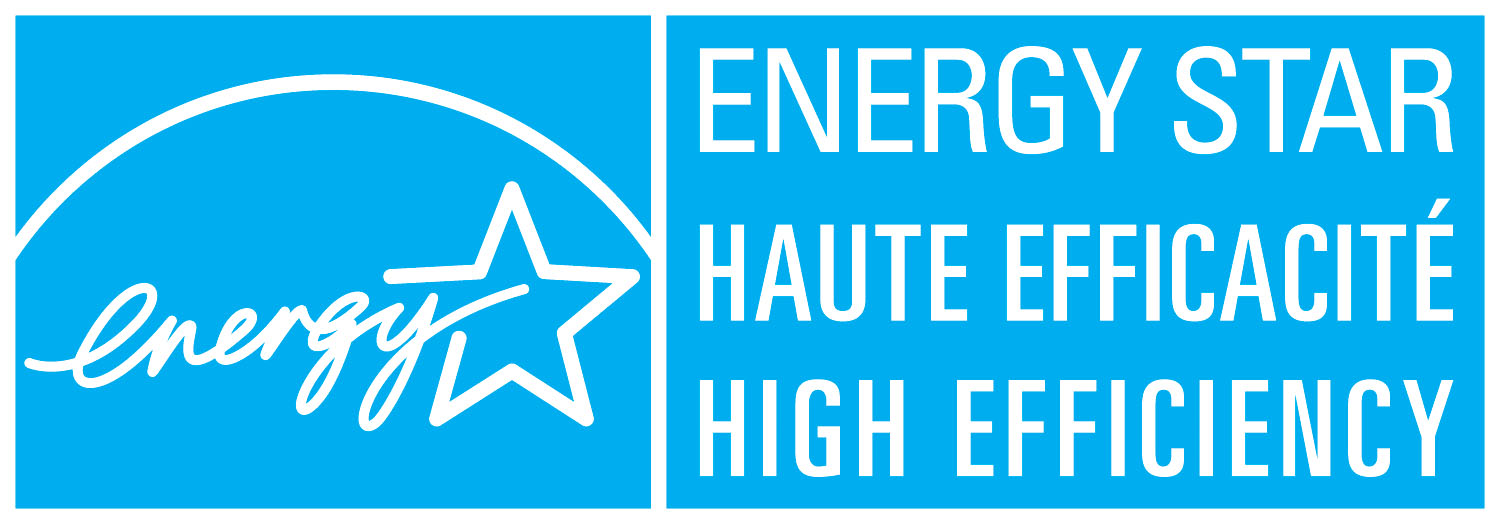 ENERGY STAR haute efficacité/high efficiency