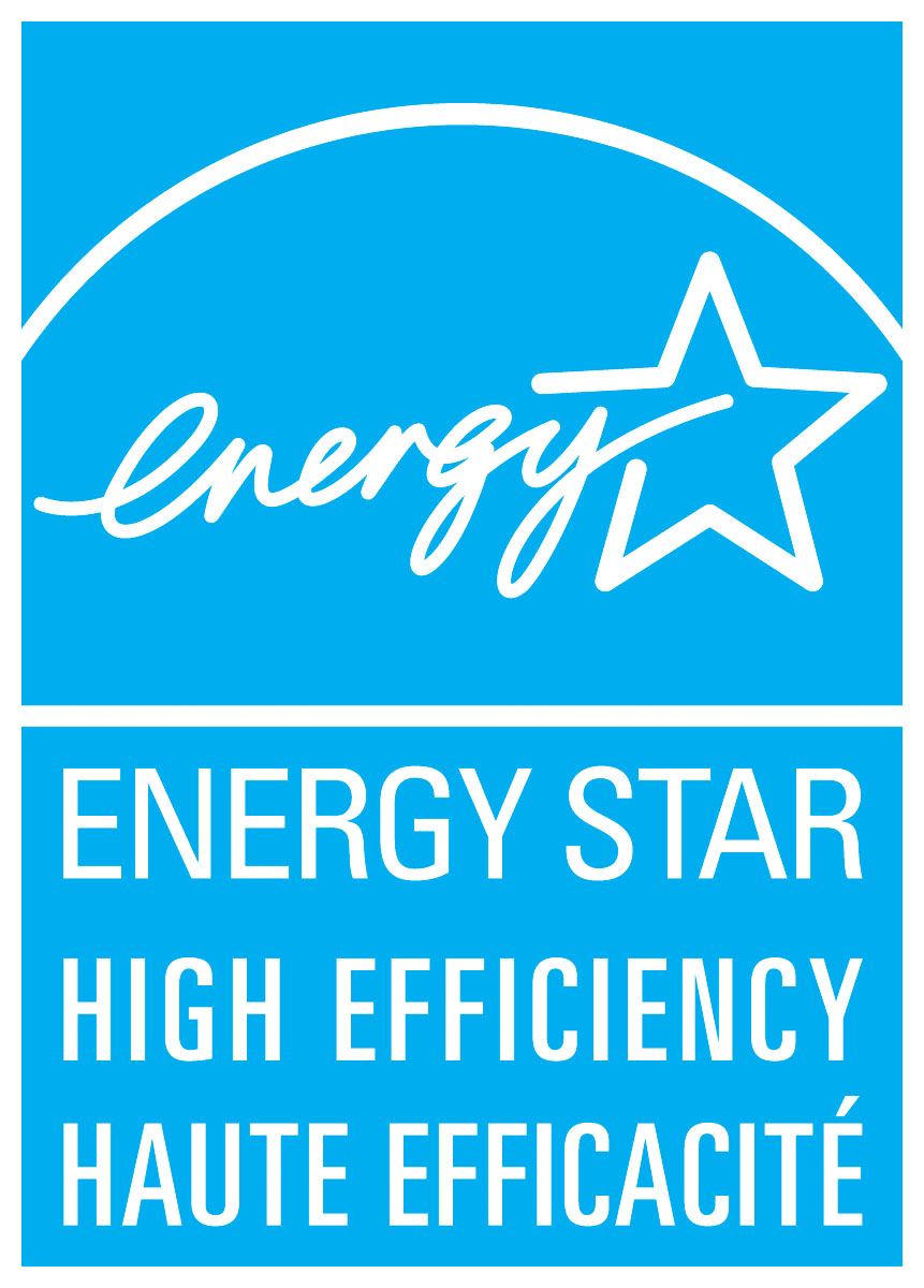 ENERGY STAR haute efficacité, high efficiency