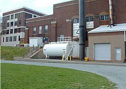 Vue extérieure d’un bâtiment de BFC Halifax