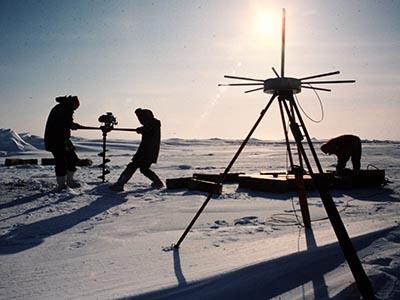 Science arctique dans les années 1980 – travailler sur une île de glace