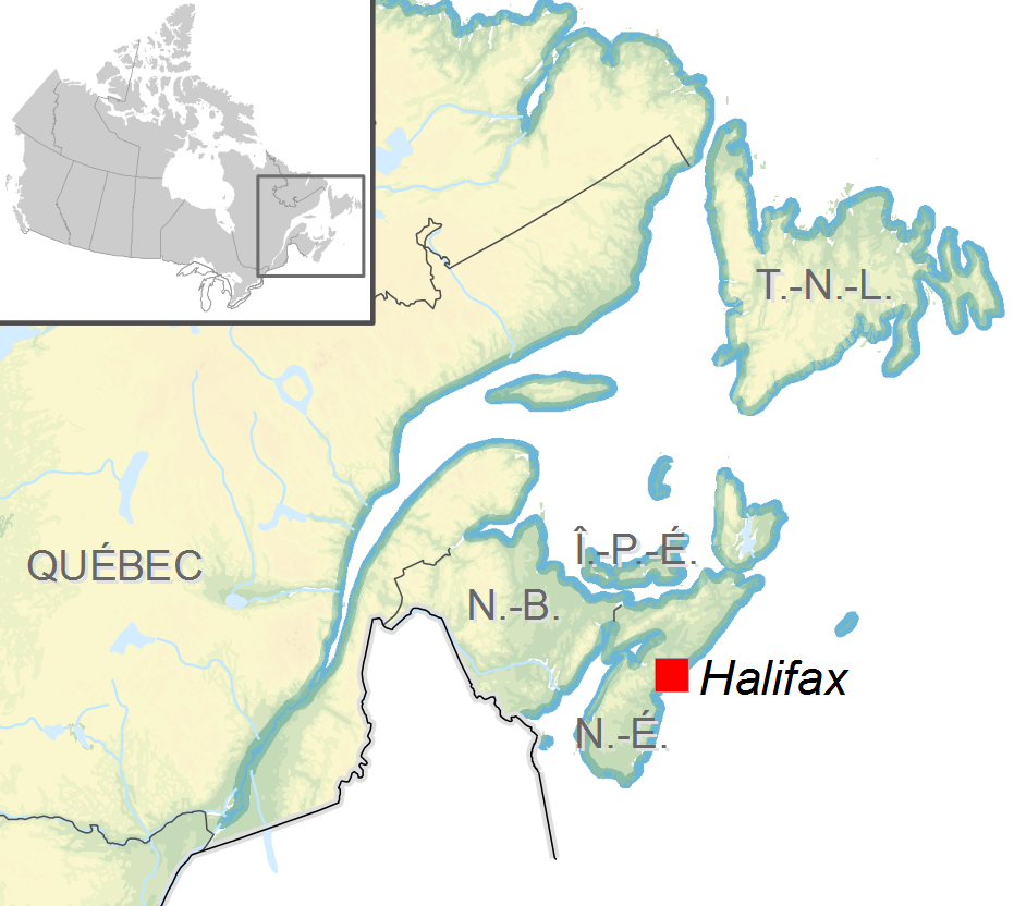 Carte de Halifax