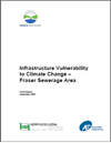 Page couverture de l’étude de cas, intitulé, Vulnerability of Fraser Sewerage Area Infrastructure to Climate Change