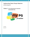 Page couverture de l’étude de cas, intitulé, Implementing Climate Change Adaptation in Prince George: my PG…in action