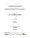 Page couverture du rapport intitulée « Pour des mesures de conservation et d'utilisation efficace de l'eau adaptables aux changements climatiques pour le bassin du fleuve Saint-Laurent»