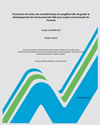 Page couverture du rapport intitulée « Production de cartes des caractéristiques du pergélisol afin de guider le développement de l’environnement bâti pour quatre communautés du Nunavik »