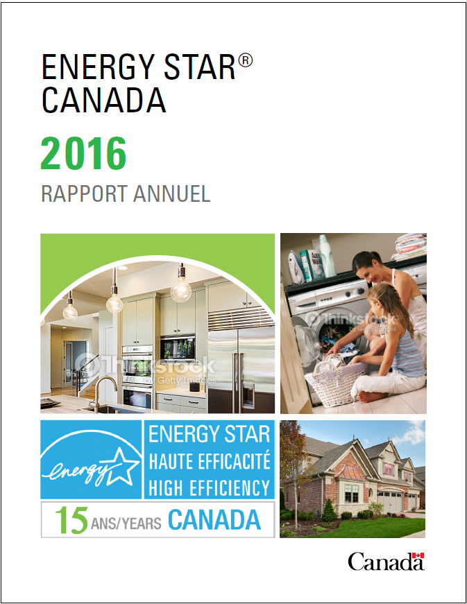 ENERGY STAR au Canada rapport annuel 2016
